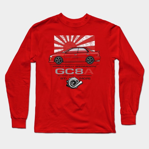 GC8A Multicolor Long Sleeve T-Shirt by JRCustoms44